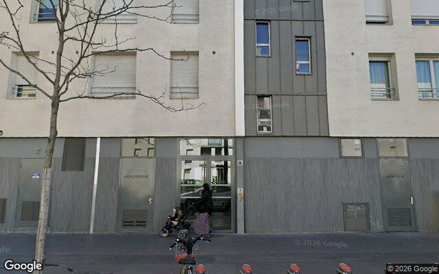 Façade : 2 rue du Moulin à Vent, Vénissieux
